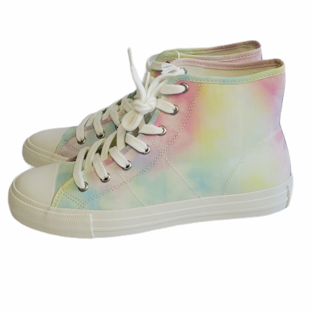 American Eagle Tie-Dye High Top Sneakers